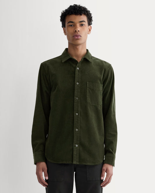 The Classic Shirt in Corduroy | Dark Forest