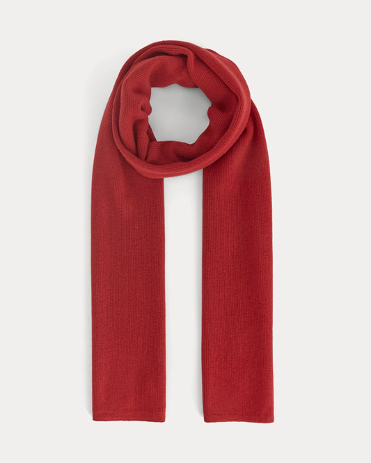 The Cabin Scarf | Berry Red