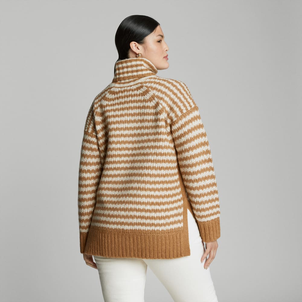 The Cloud Turtleneck | Ginger Root / Oat