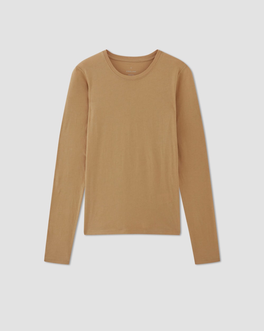 The Organic Cotton Long-Sleeve Crew | Tiger's Eye