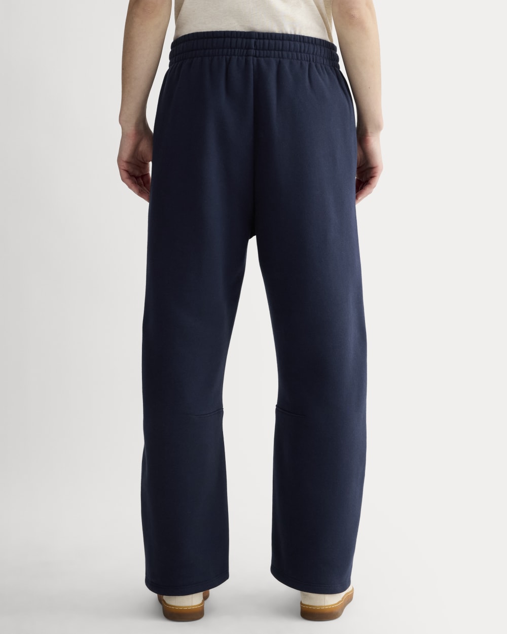 Luxe Fleece Barrel Sweatpant | Navy