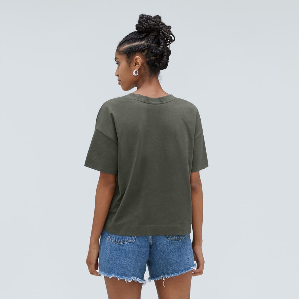 The Organic Cotton Slouchy V-Neck | Kambaba