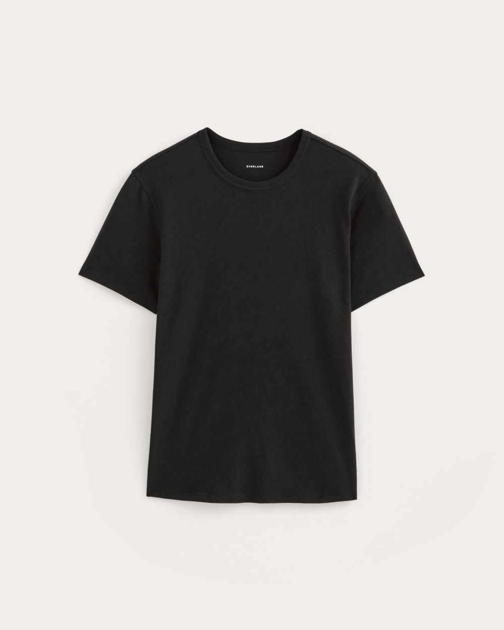 The Cotton Linen Tee | Black