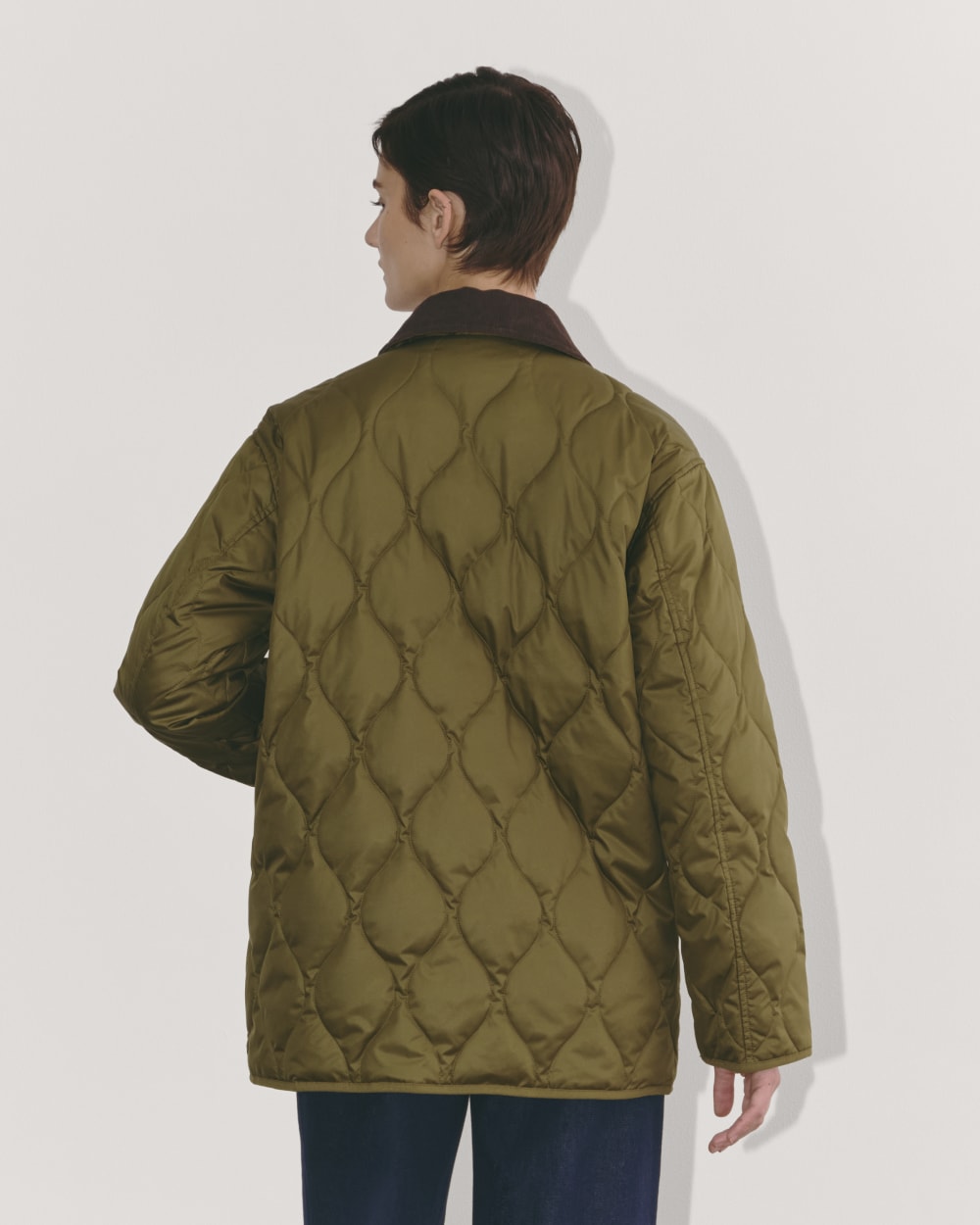 The Quilted Ranch Jacket | Olive