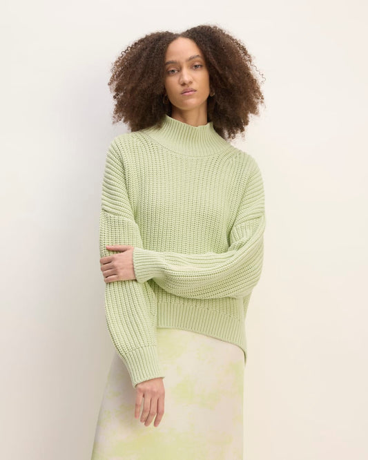 The Everlane x Marques' Almeida Turtleneck | Seafoam Green