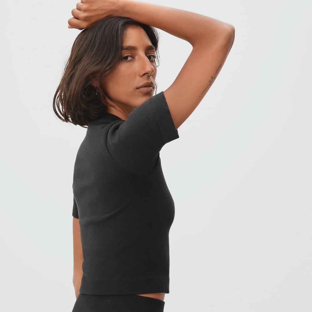 The Seamless Tee | Black