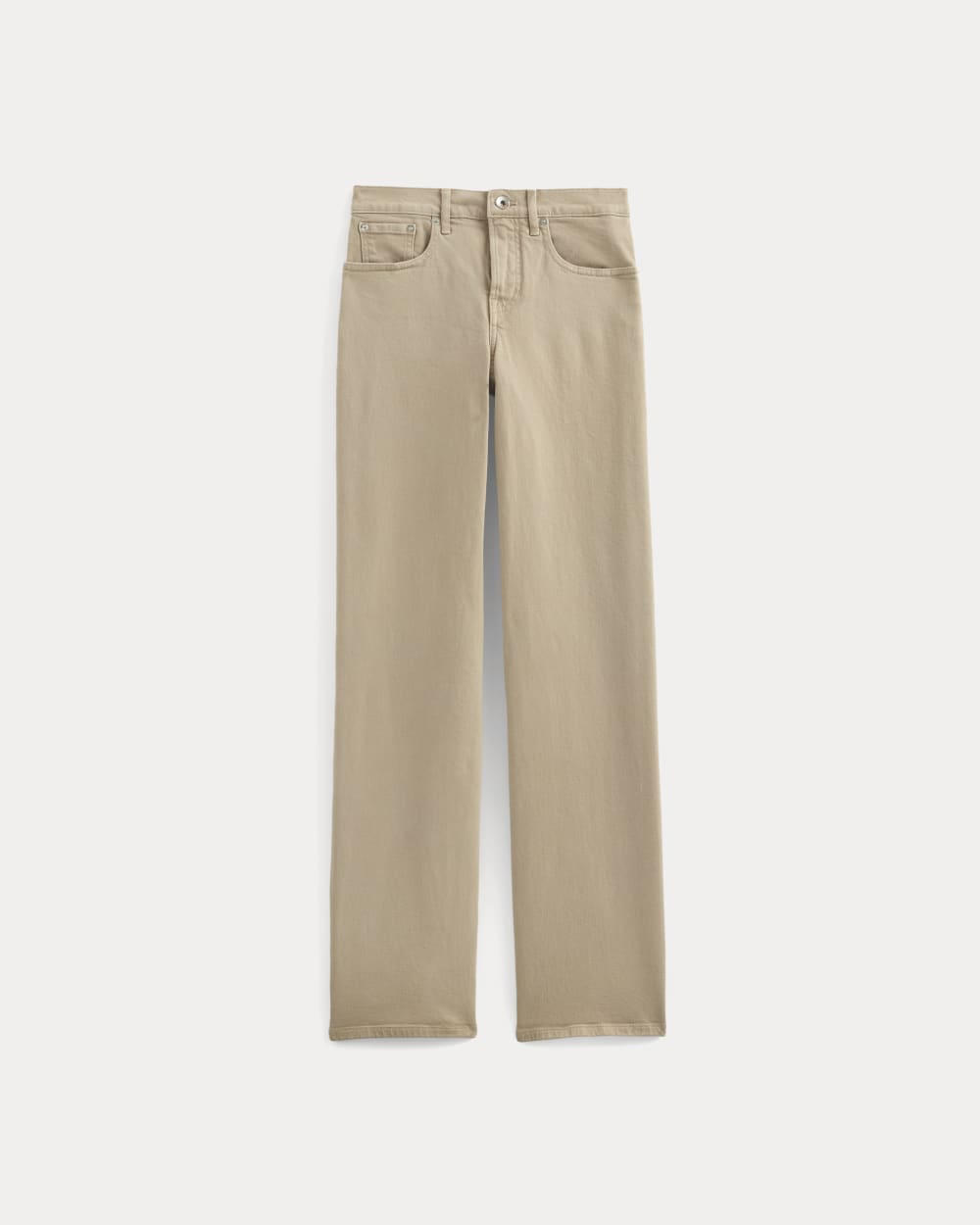 The Column Jean | Garment-Dyed Tan | 33 Inseam