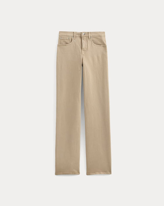 The Column Jean | Garment-Dyed Tan | 33 Inseam