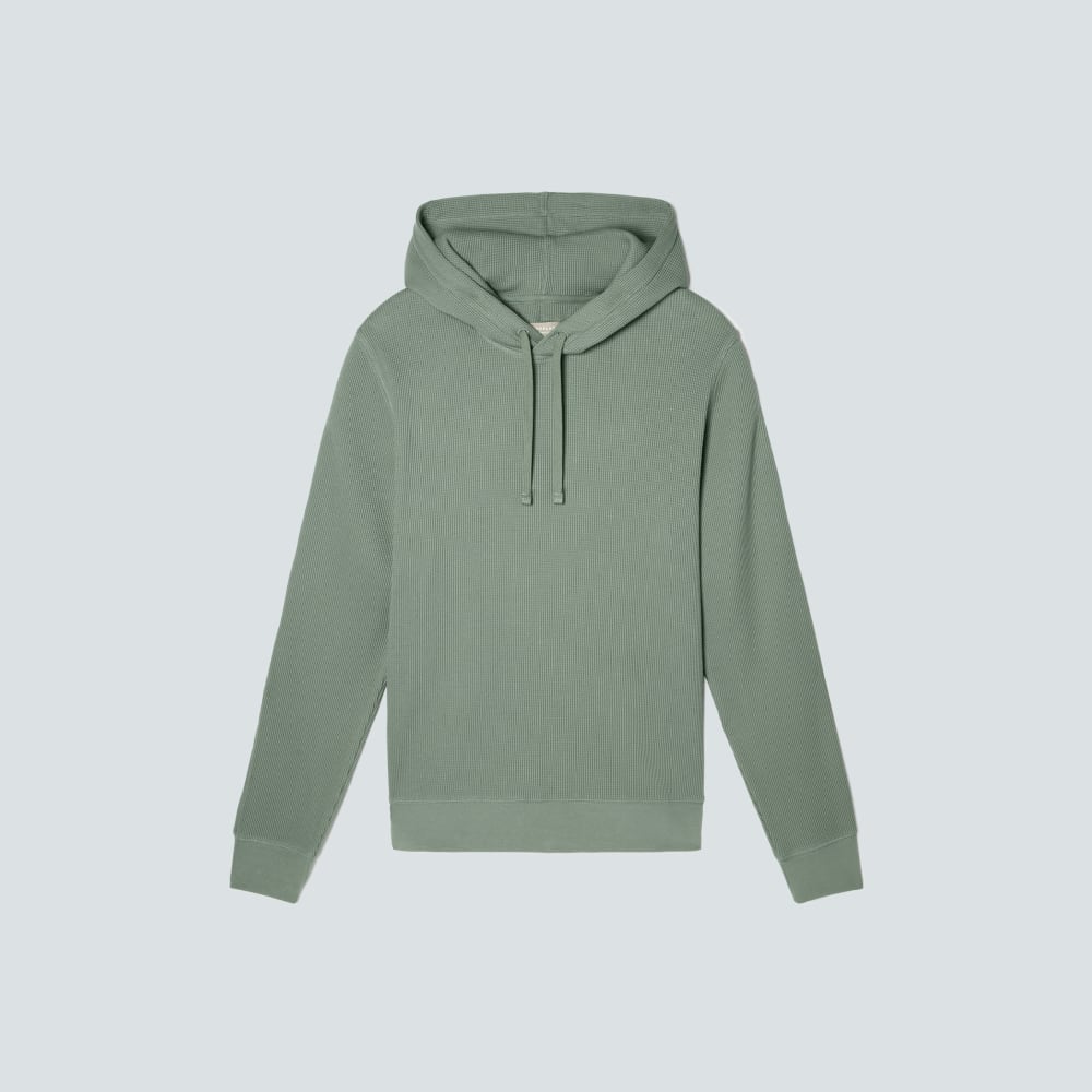 The Waffle-Knit Hoodie | Lily Pad