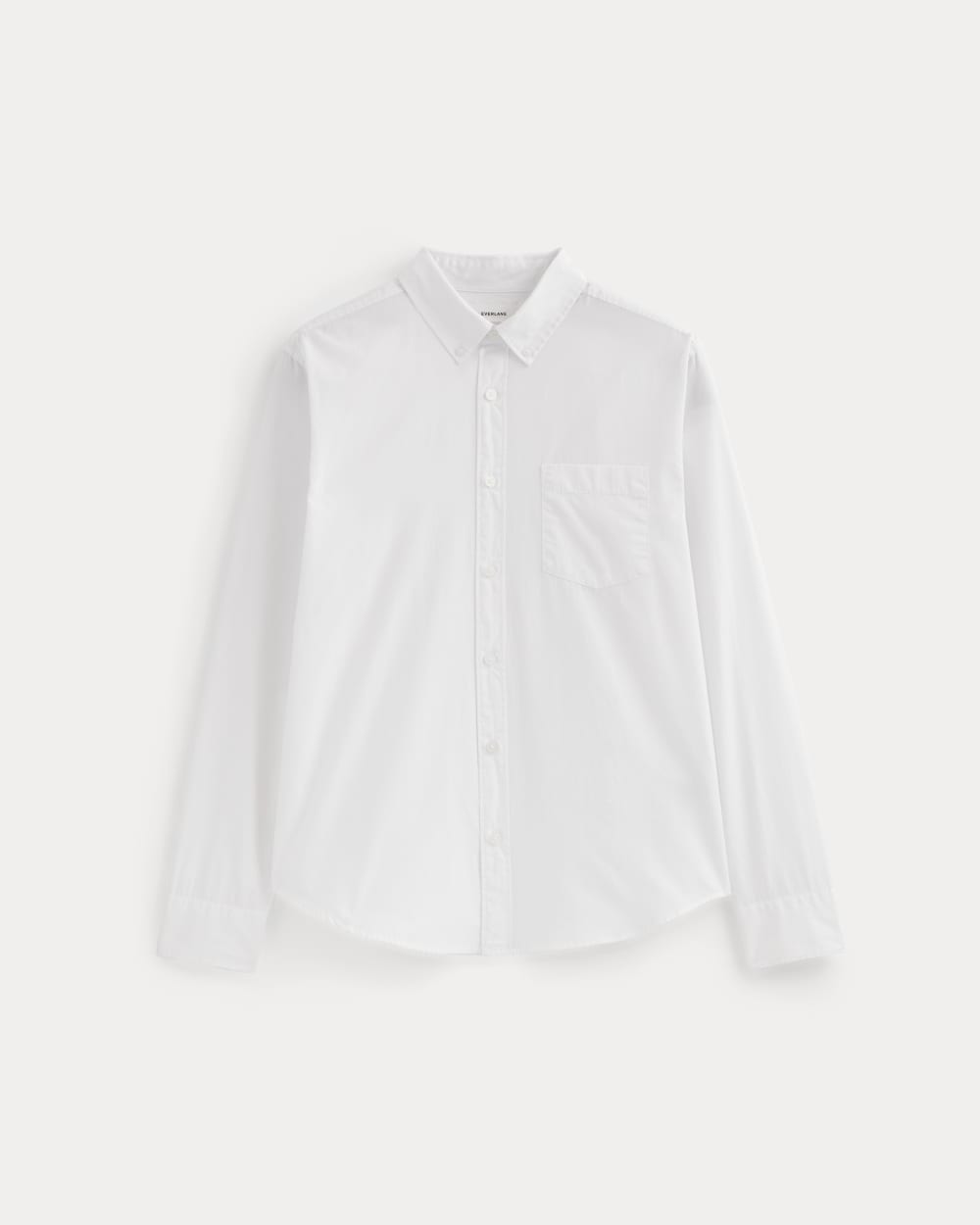 The Washed Poplin Shirt | White