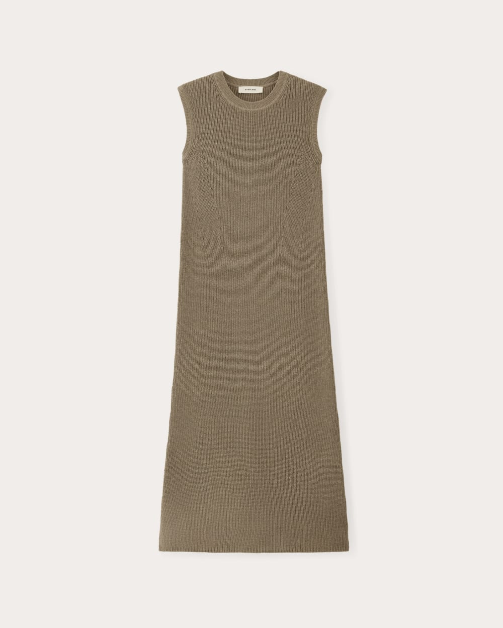 The Midi Dress in Everyday Cotton | Heather Taupe
