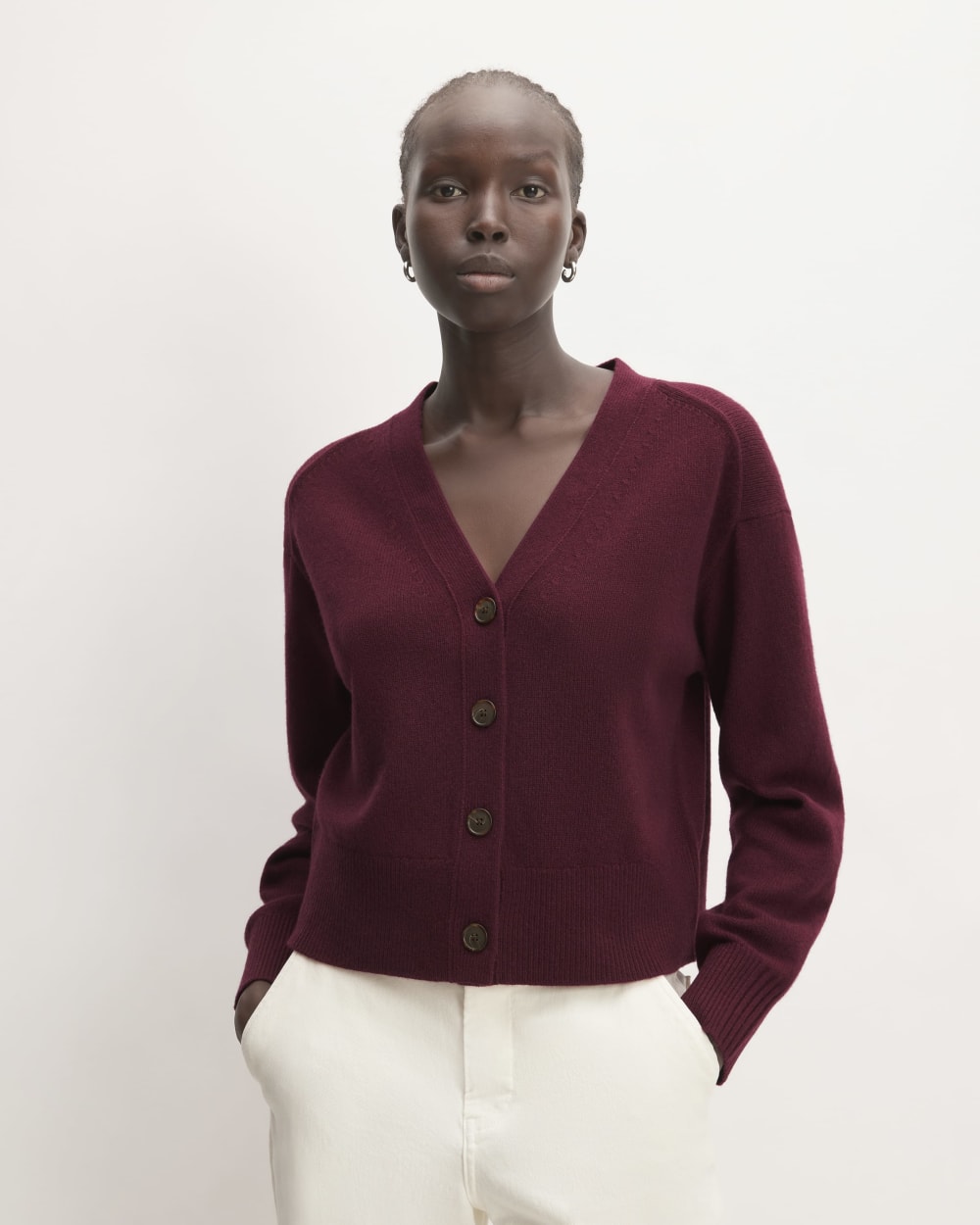 The Cashmere Cardigan | Brandy