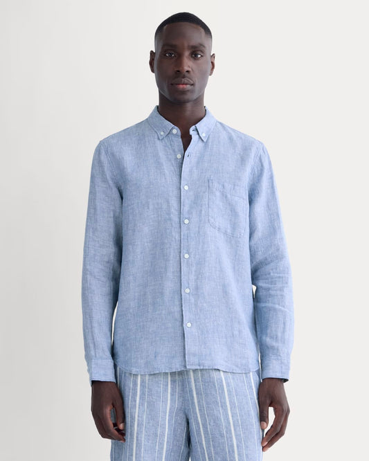 The Classic Shirt in Linen | Chambray