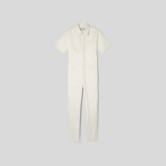 The Supersoft Jean Coverall | Seeded Ecru