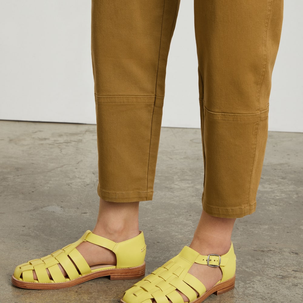 The Utility Barrel Pant | Golden Brown | Tall