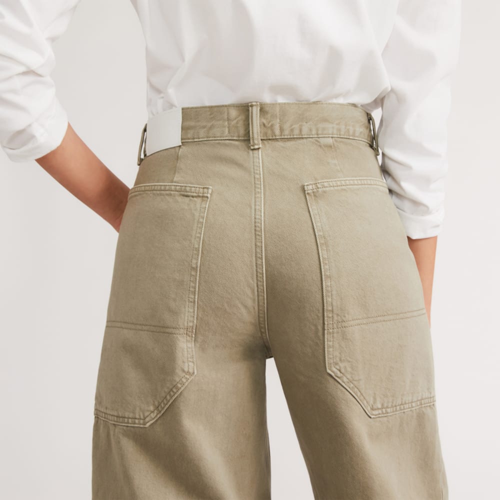 The Way-High® Gardener Cropped Jean |  Moss
