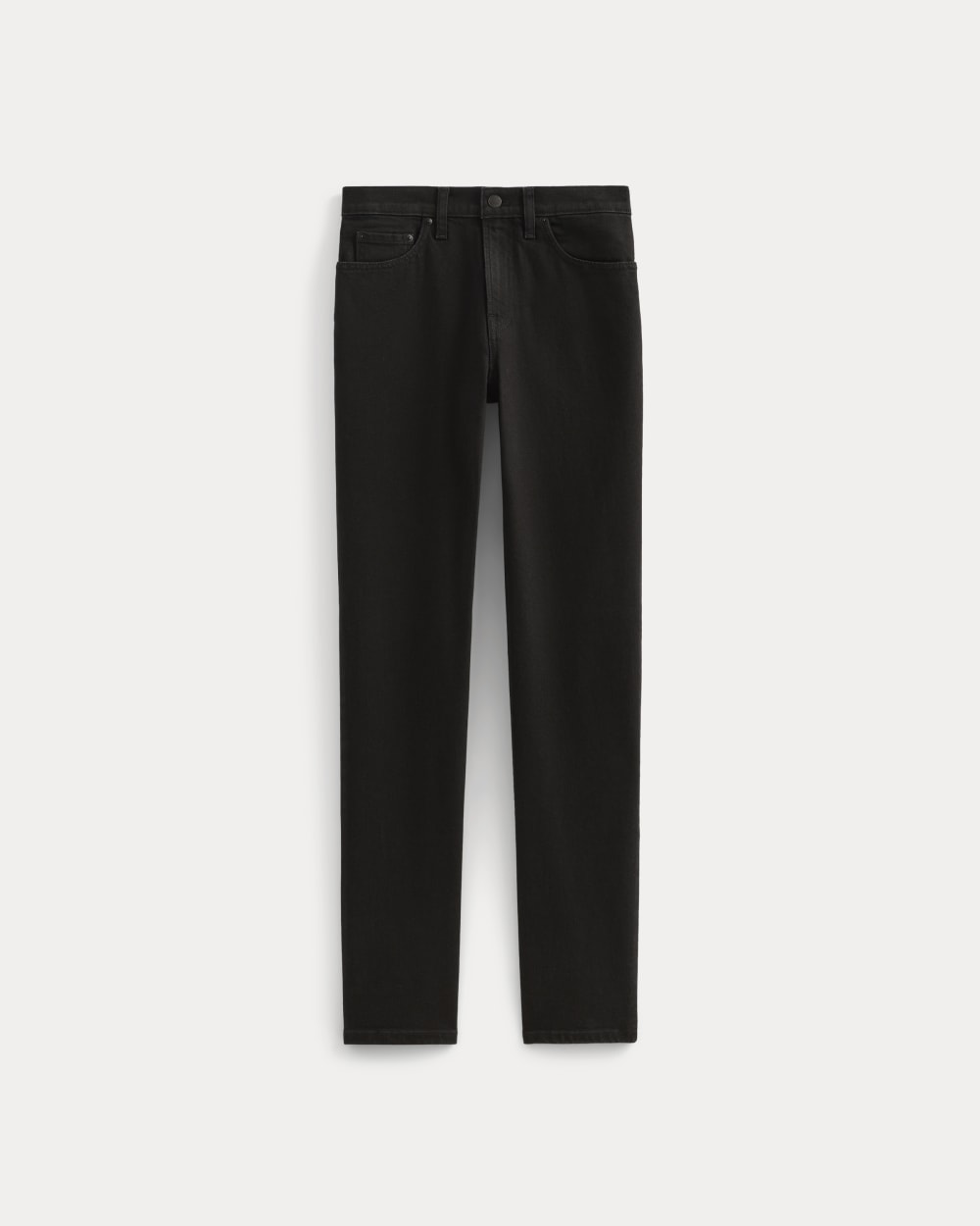 The Organic Cotton Straight-Leg Jean |  Black