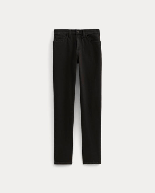 The Organic Cotton Straight-Leg Jean |  Black