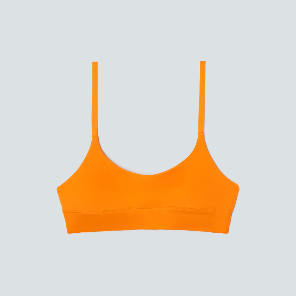 The Scoop-Neck Bikini Top | Turmeric