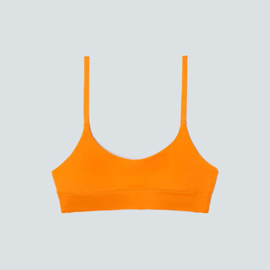 The Scoop-Neck Bikini Top | Turmeric