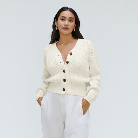 The Texture Cotton Cardigan | Canvas