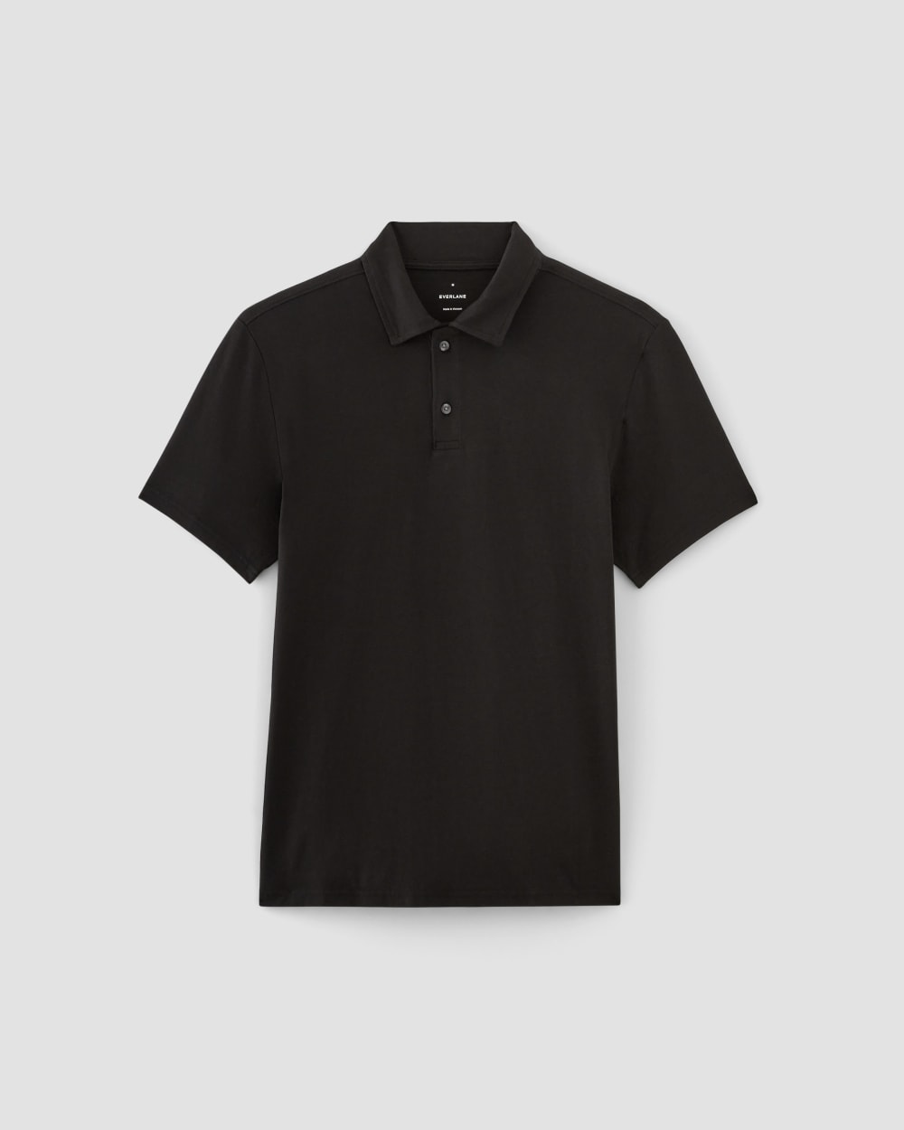 The Premium Weight Short-Sleeve Polo | Black