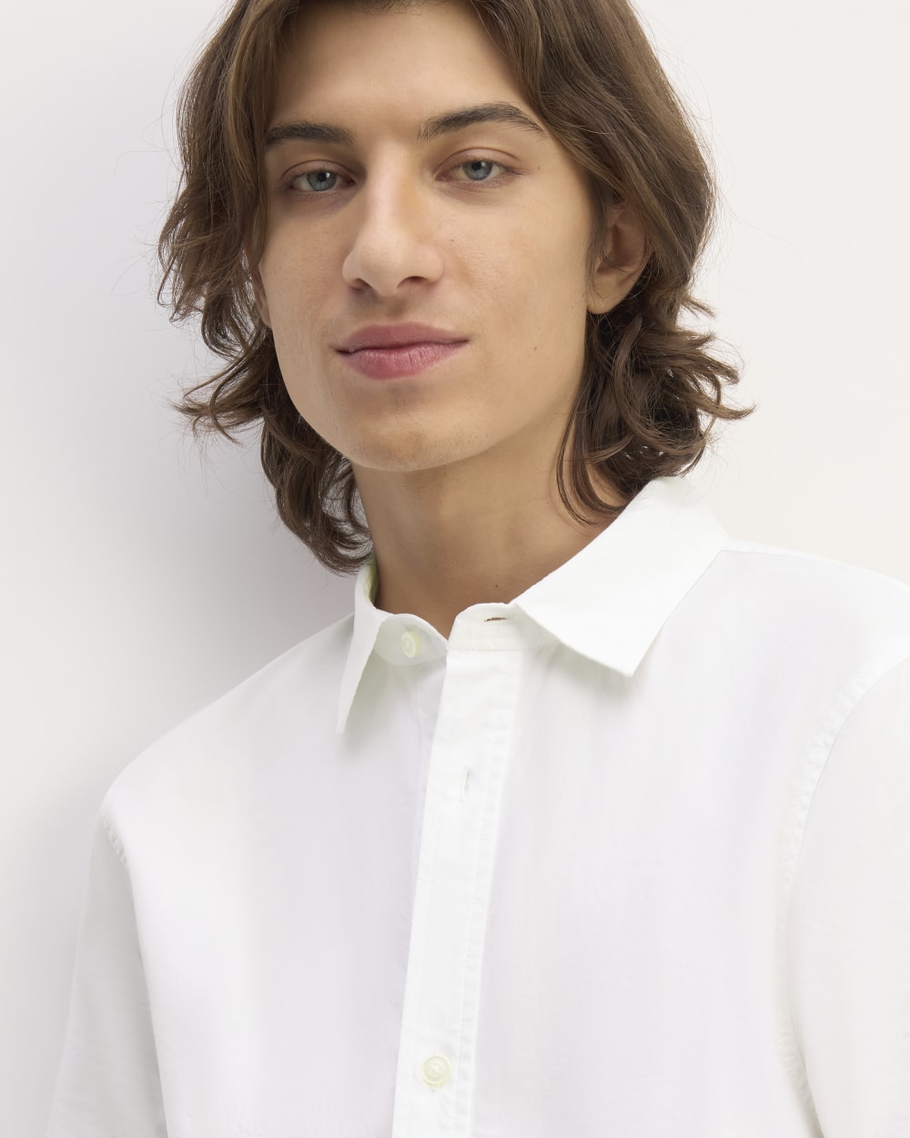 The Supima® Short-Sleeve Poplin Shirt | White