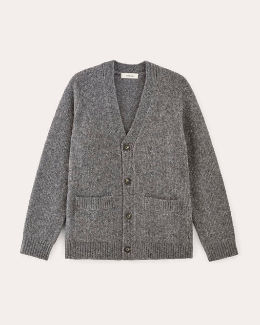 The Cloud Relaxed Cardigan | Heather Charcoal