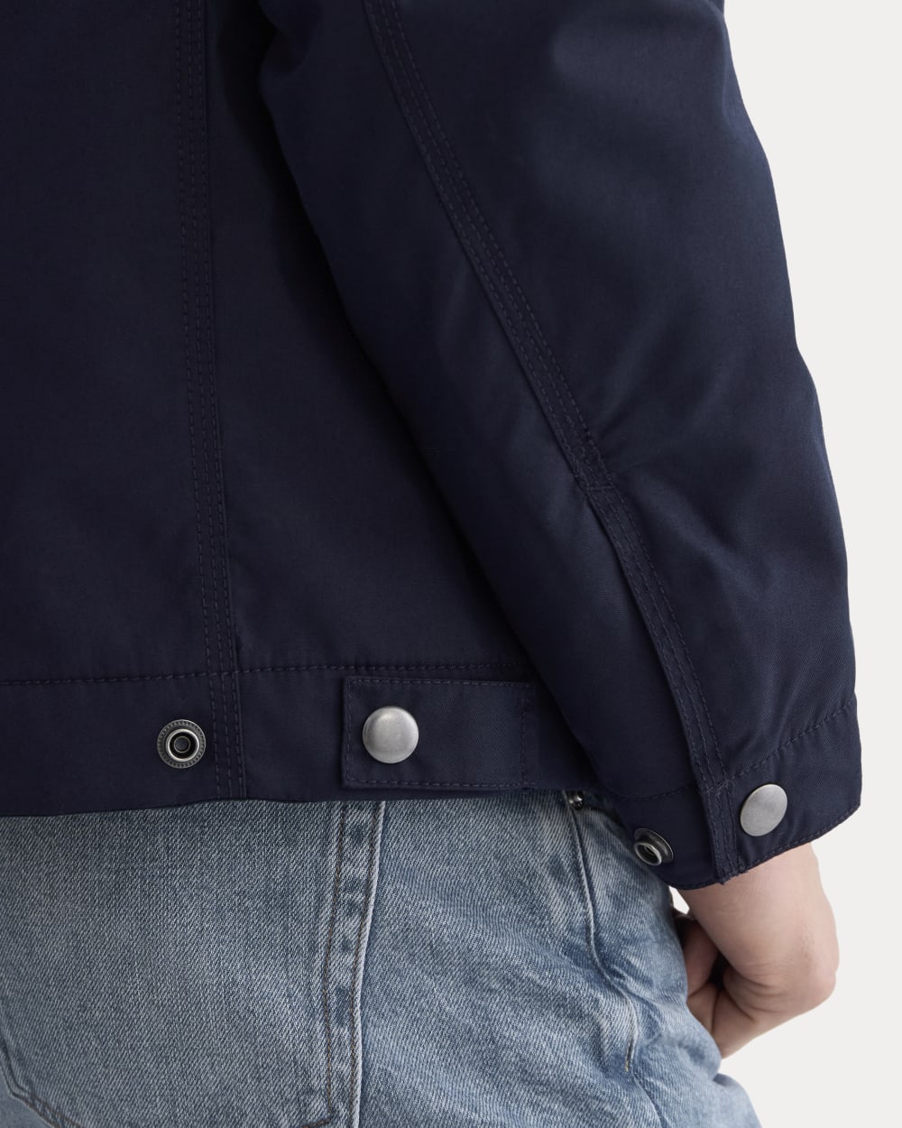 The Filled Harrington Jacket | Deep Navy