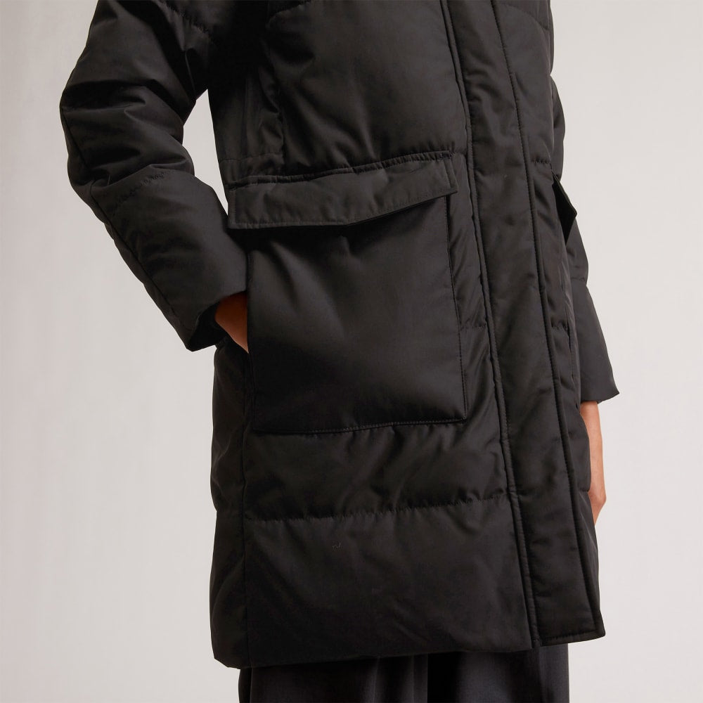 The Long Puffer | Black