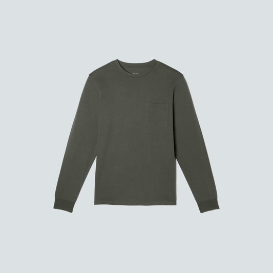 The Organic Cotton Long-Sleeve Pocket Tee | Kambaba
