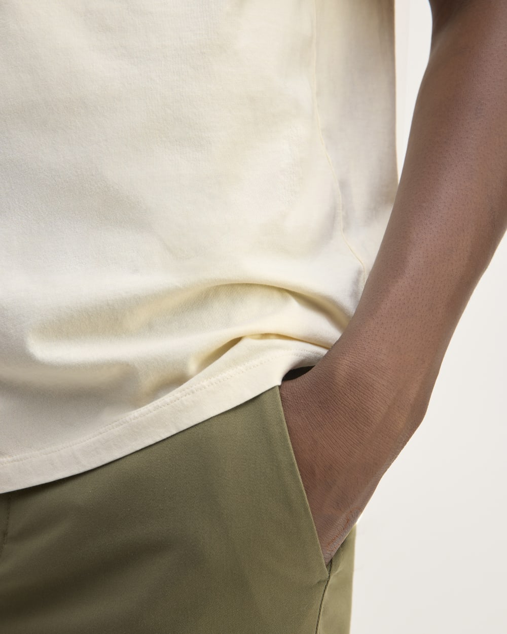 The Essential Organic Garment-Dyed Polo | Parchment