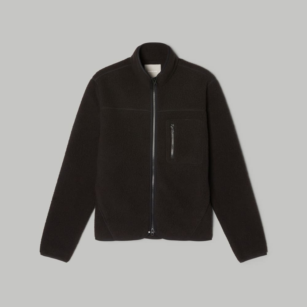 The ReNew Fleece Full Zip | Black