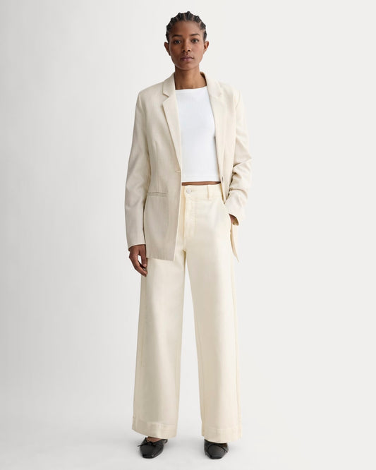 The Utility Wide-Leg Pant | Bone