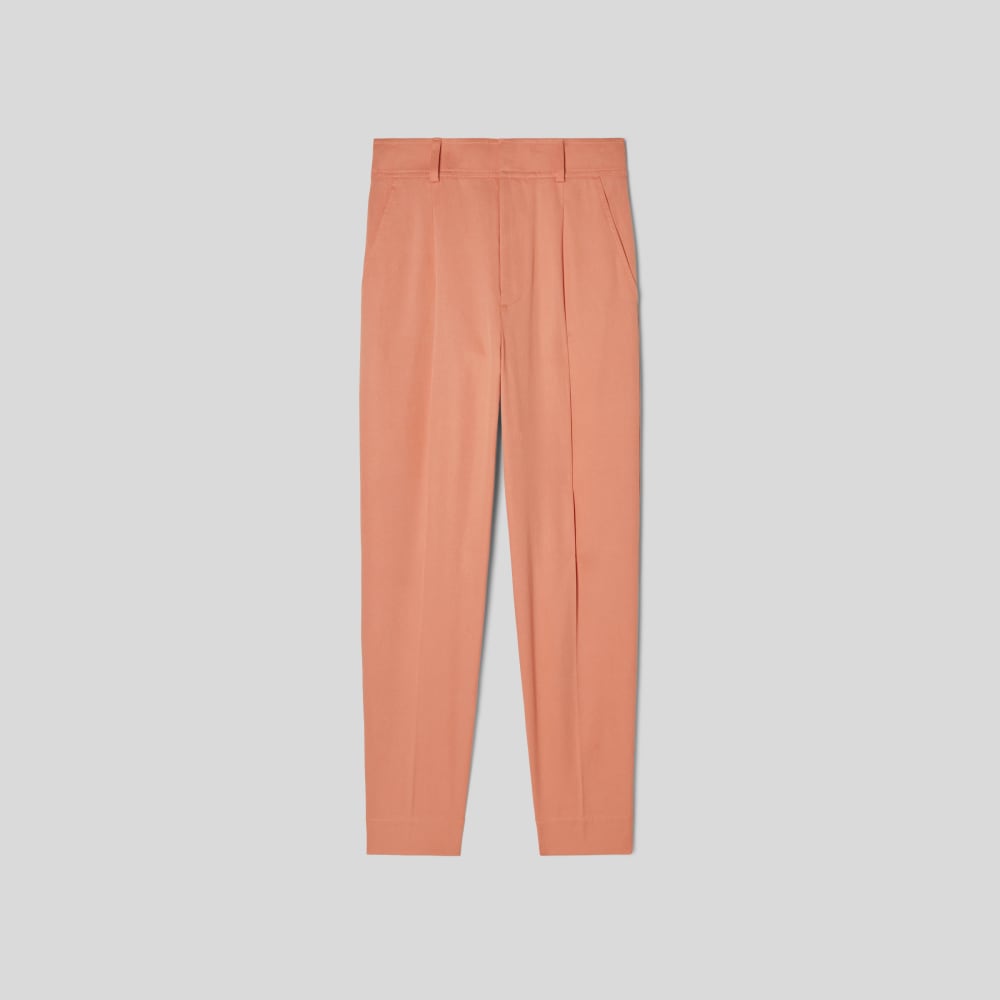 The Draper Tapered Pant in Buttersmooth | Tawny Pink