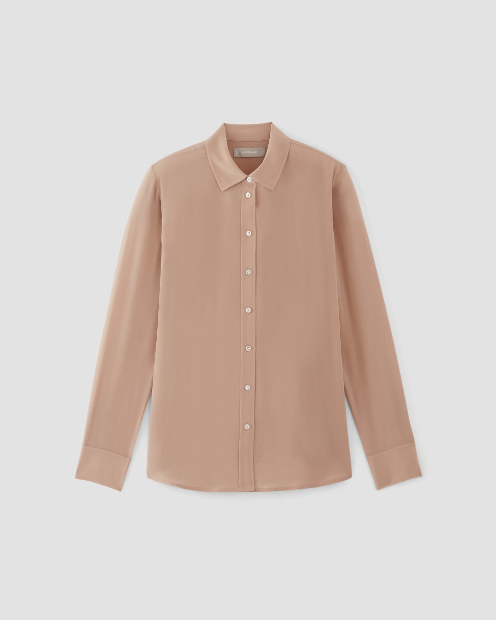 The Must-Have Shirt in Washable Silk | Blush Pink