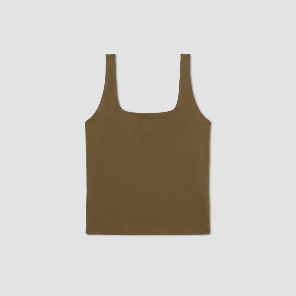 The Supima® Sleeveless Top | Beech