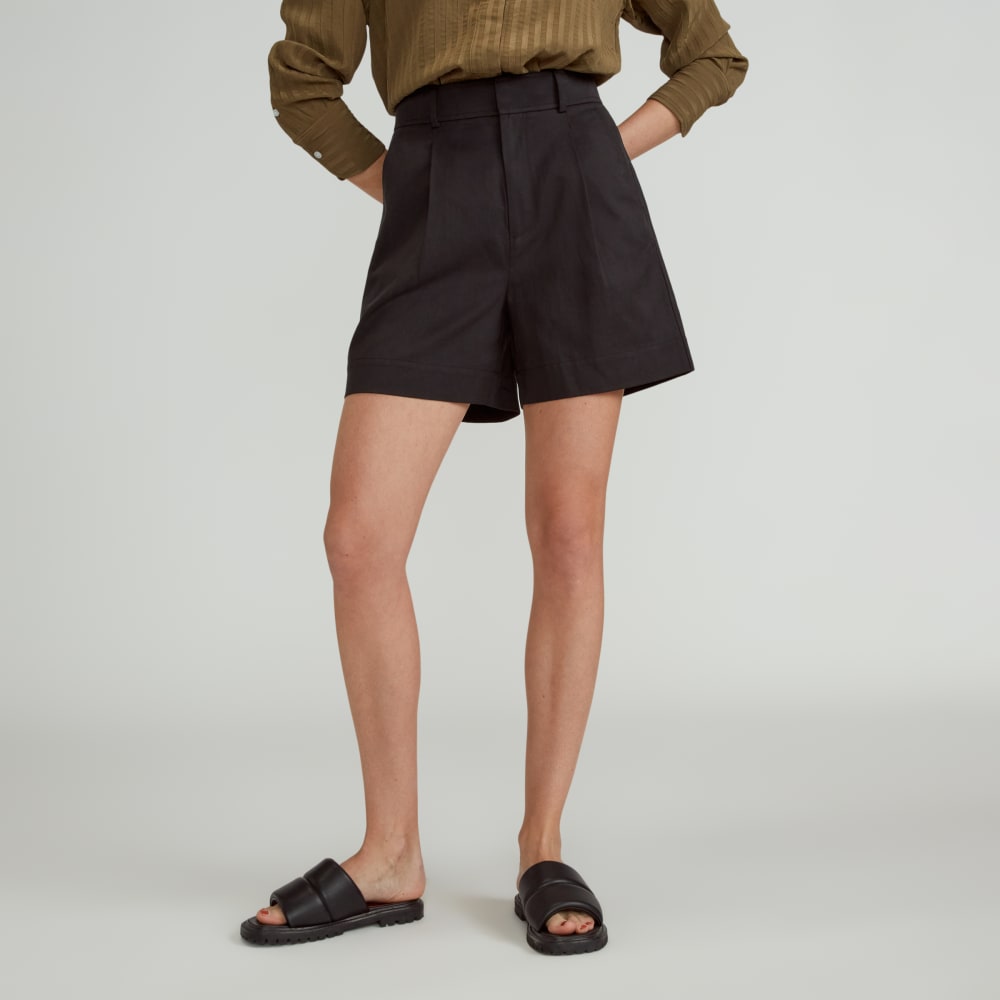 The Draper Short in Buttersmooth | Black