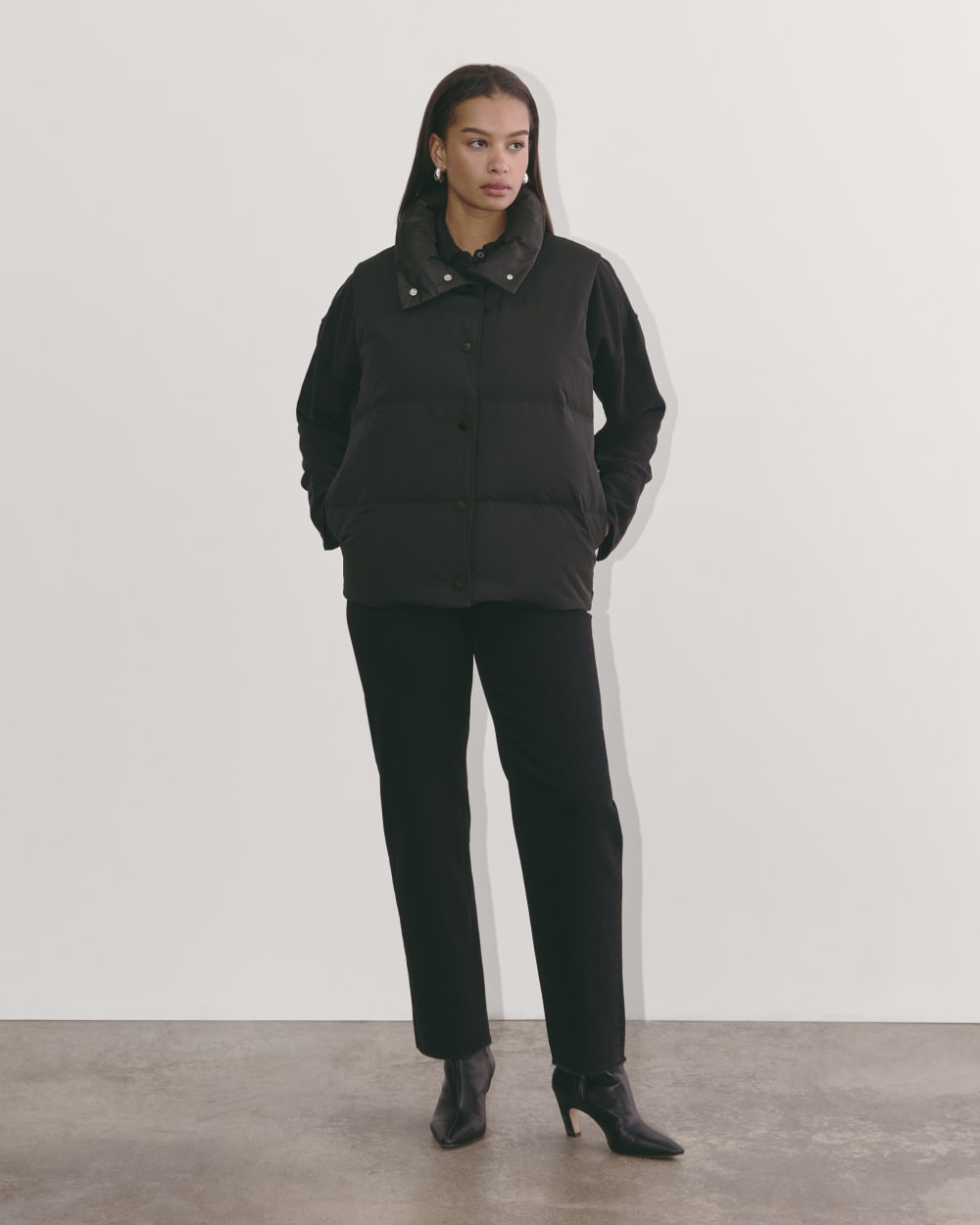 The Puffer Vest | Black