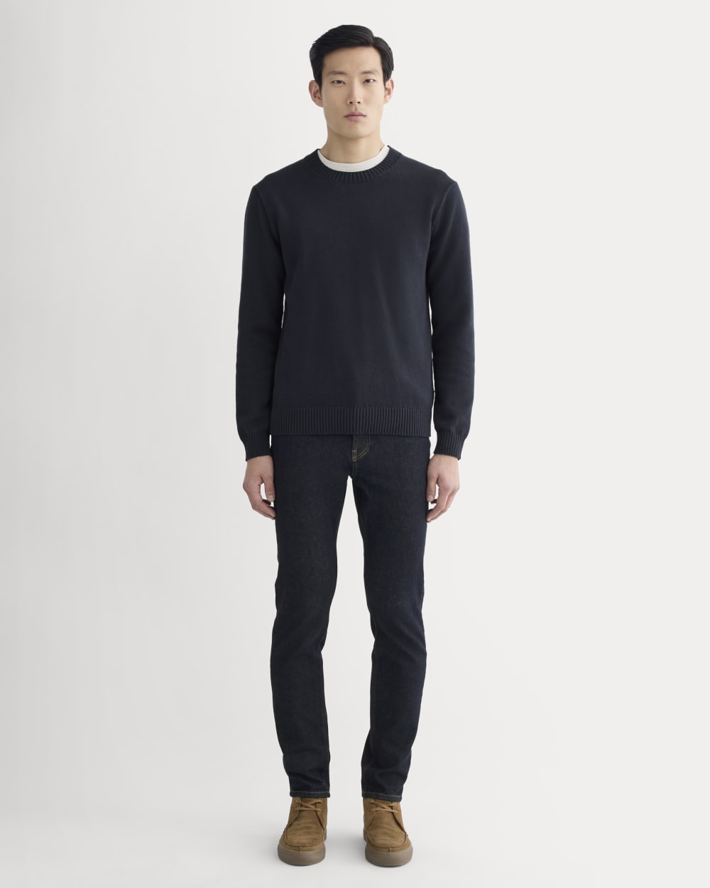 The Slim 4-Way Stretch Organic Jean | Uniform  | Dark Indigo