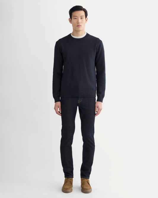 The Slim 4-Way Stretch Organic Jean | Uniform  | Dark Indigo