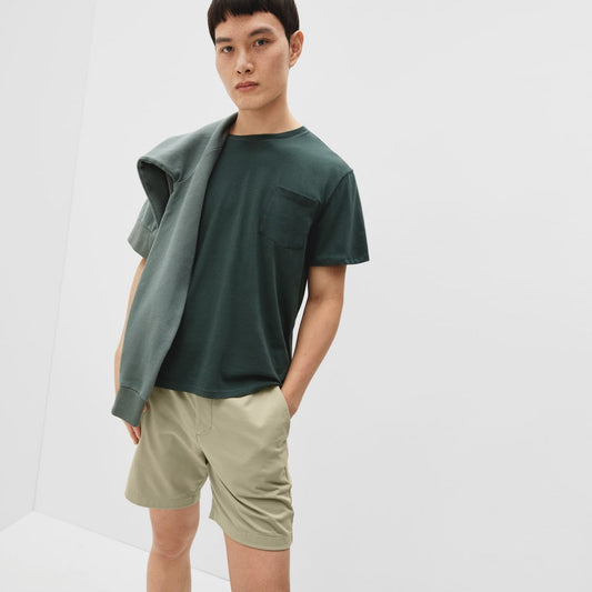 The Pull-On Performance Chino Short | Khaki