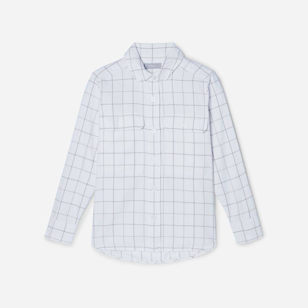 The Classic Cotton Flannel Shirt | Canvas Tan Plaid