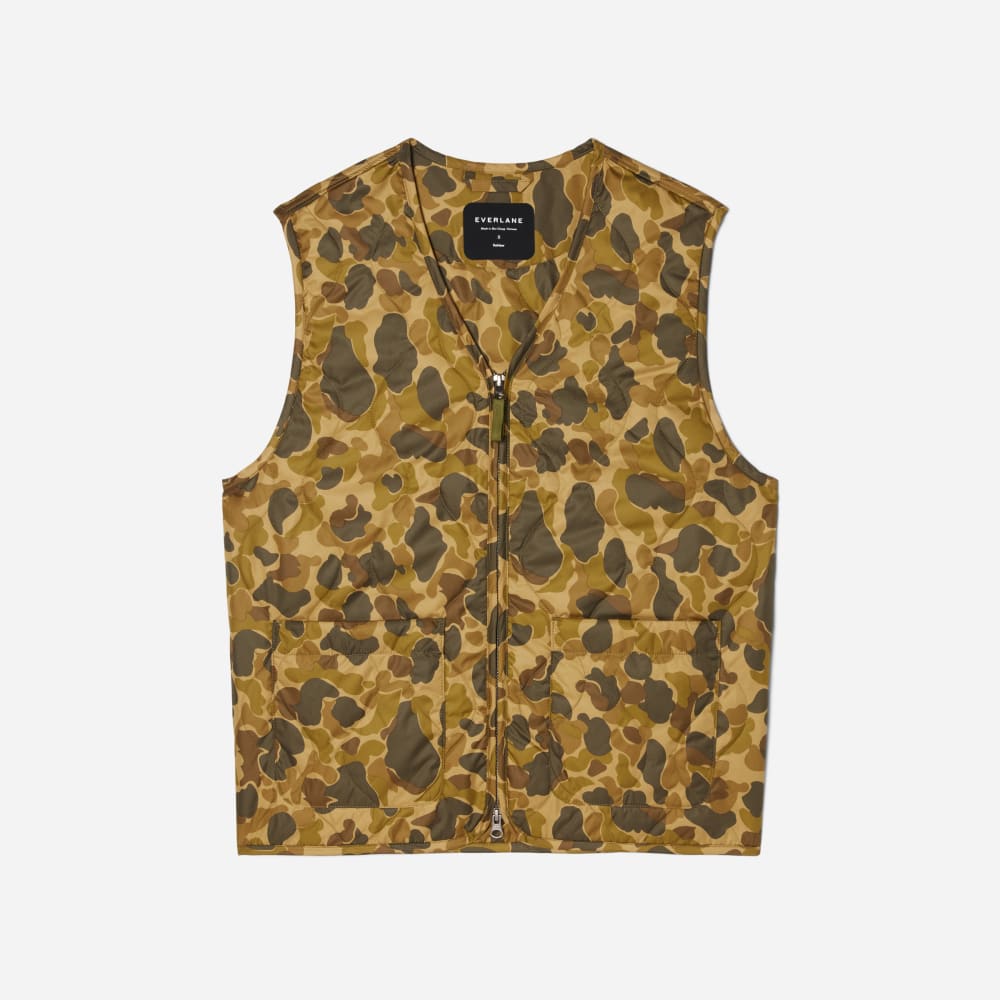 The ReNew Liner Vest | Fennel Seed Camo