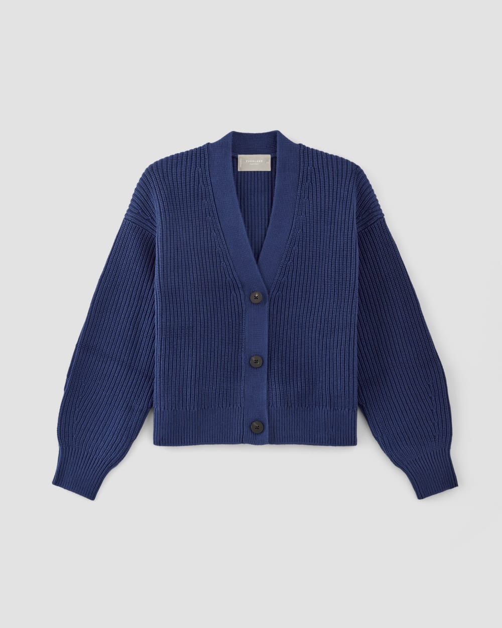 The Boxy Cardigan in Everyday Cotton | Bellwether Blue