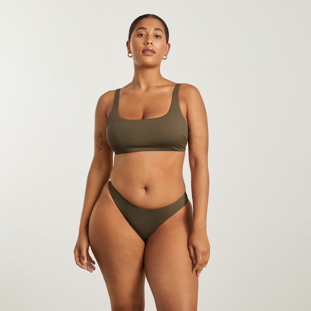 The Square-Neck Bikini Top | Beech