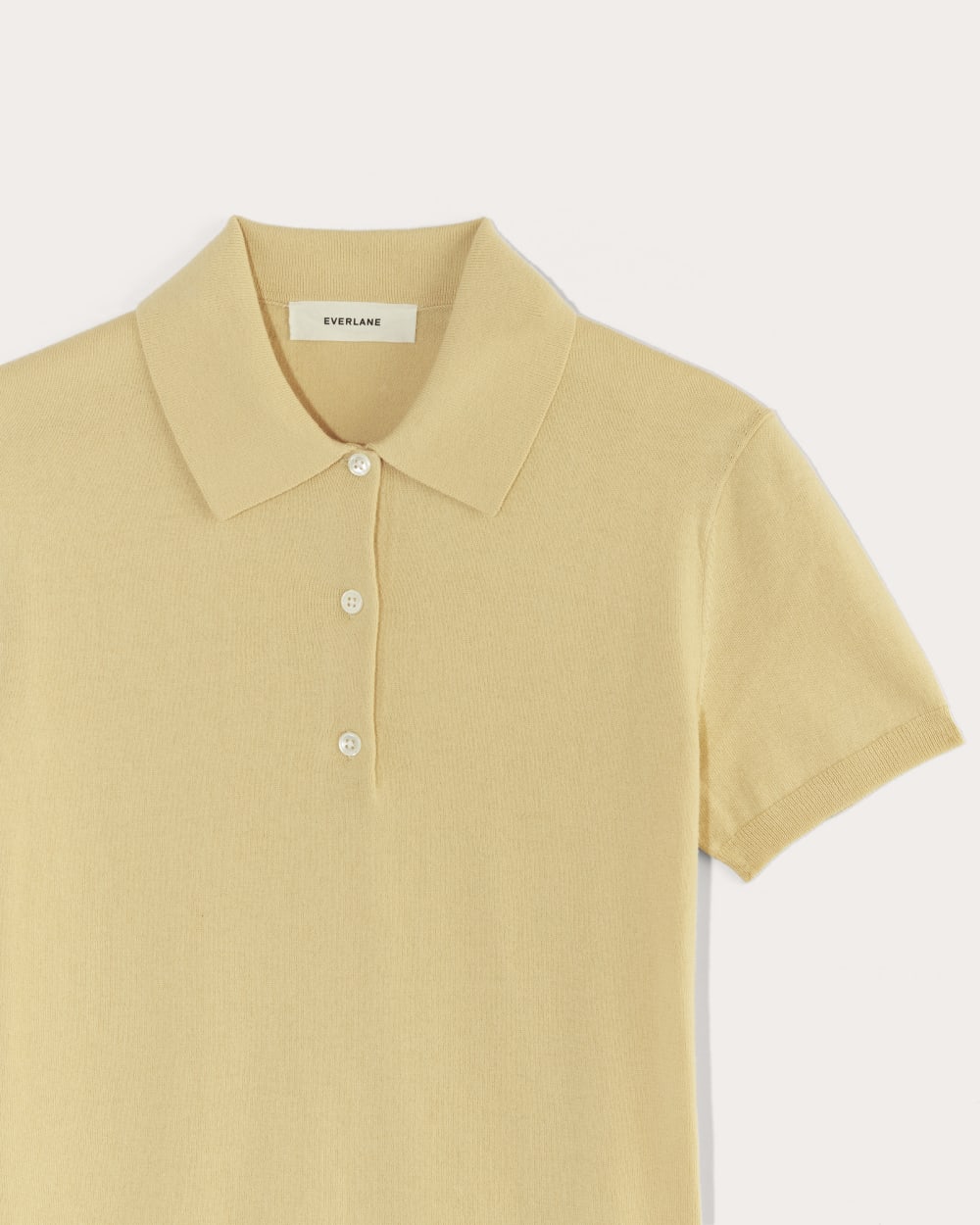The Polo in Cotton Cashmere | Parsnip