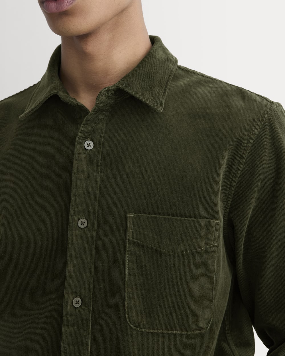 The Classic Shirt in Corduroy | Dark Forest