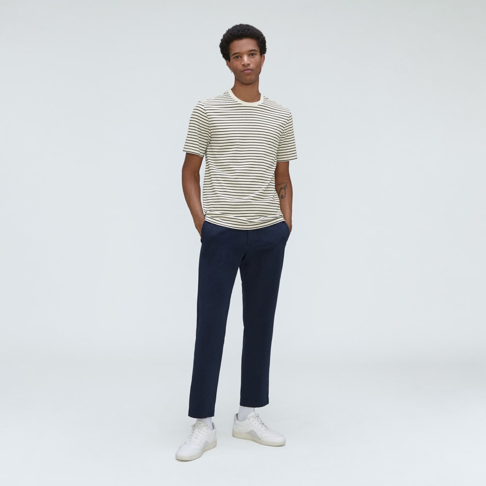 The Organic Cotton Crew | Canvas / Black