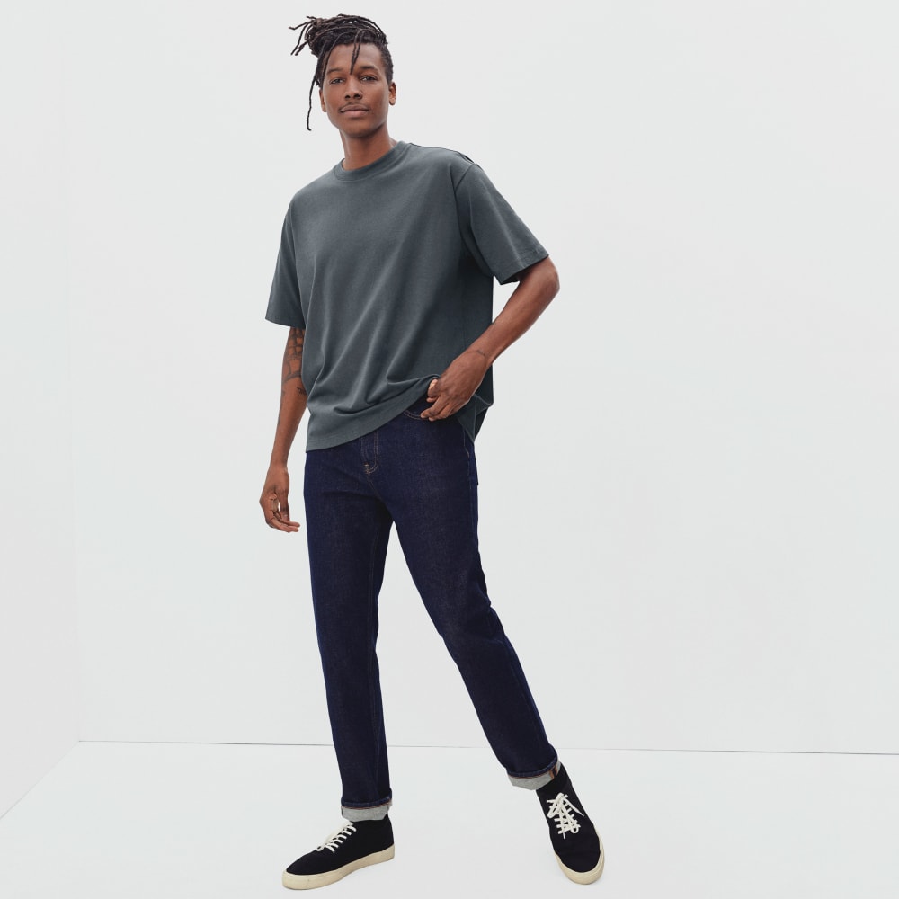 The Premium-Weight Relaxed Crew | Uniform | Slate
